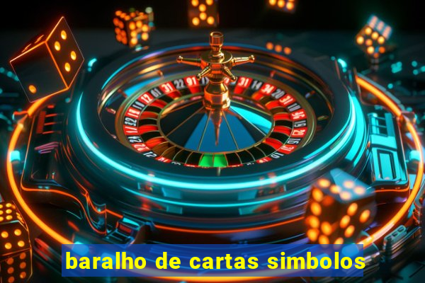 baralho de cartas simbolos