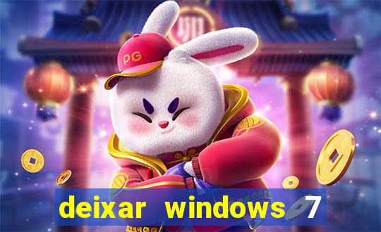 deixar windows 7 mais rapido