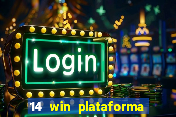 14 win plataforma de jogos