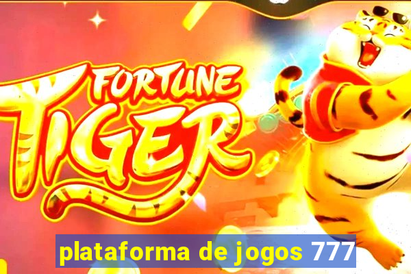 plataforma de jogos 777