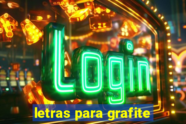 letras para grafite