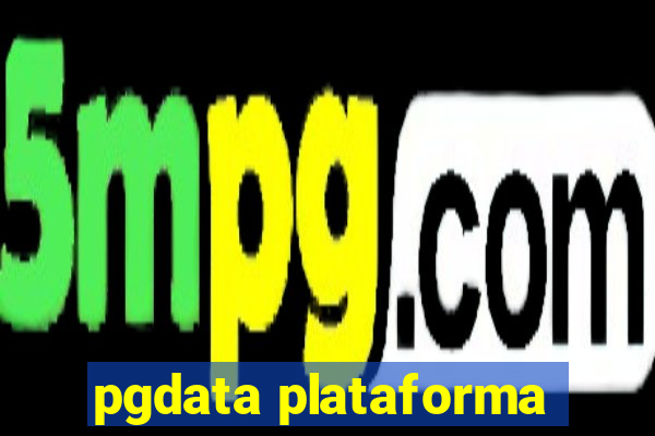 pgdata plataforma