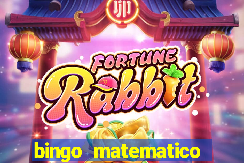 bingo matematico para ensino medio