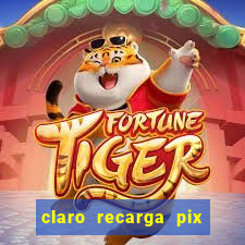 claro recarga pix $10 reais