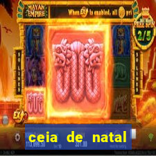 ceia de natal lista completa