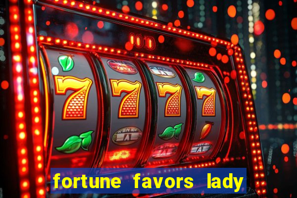 fortune favors lady nikuko legendado pt br