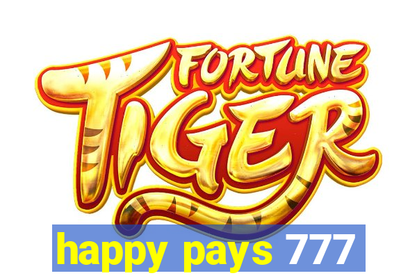 happy pays 777