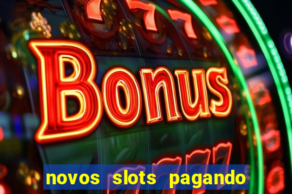 novos slots pagando no cadastro