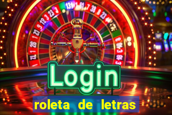 roleta de letras stop online