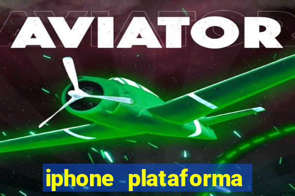 iphone plataforma de jogos