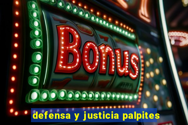 defensa y justicia palpites