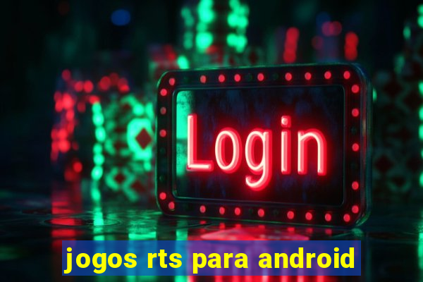 jogos rts para android