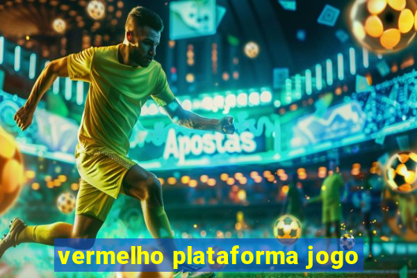 vermelho plataforma jogo