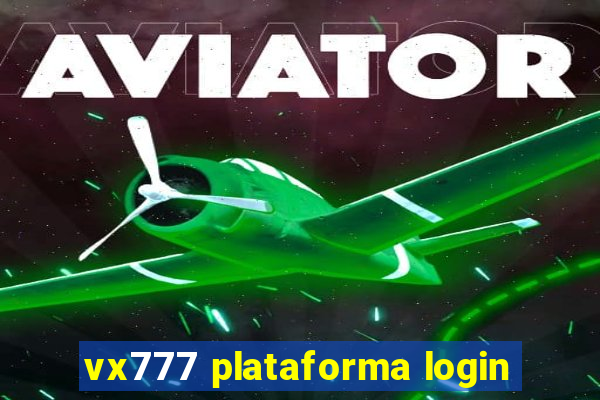 vx777 plataforma login