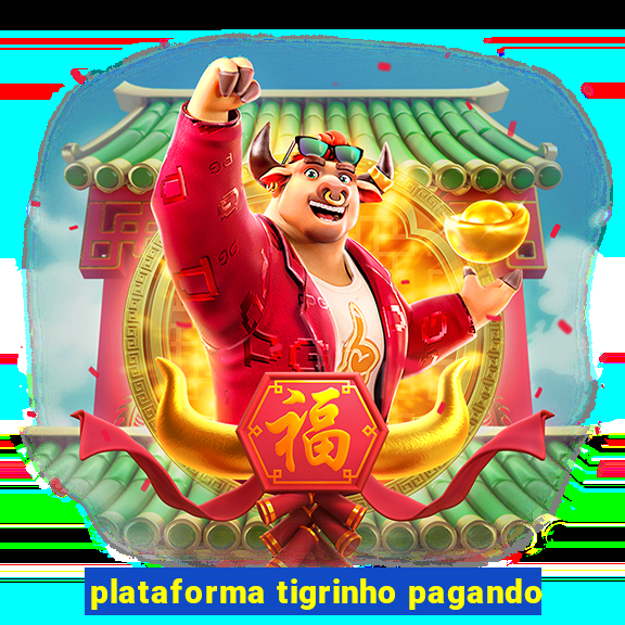 plataforma tigrinho pagando