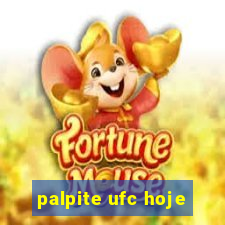 palpite ufc hoje