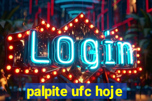 palpite ufc hoje