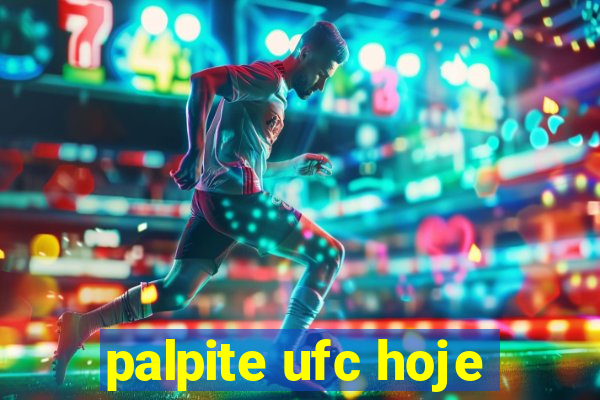 palpite ufc hoje