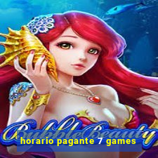 horario pagante 7 games