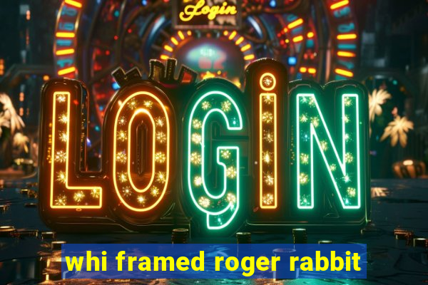 whi framed roger rabbit