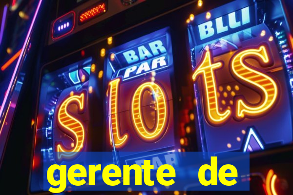 gerente de plataforma slots