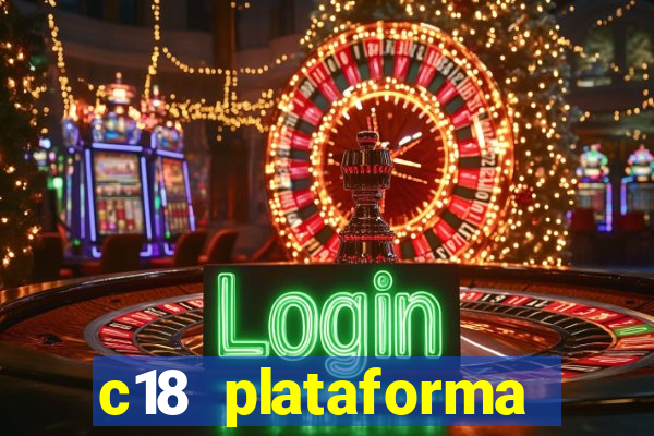 c18 plataforma login entrar