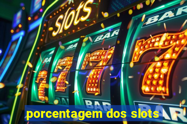 porcentagem dos slots