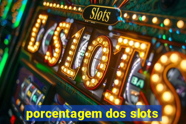 porcentagem dos slots