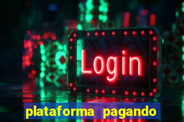 plataforma pagando no cadastro slots