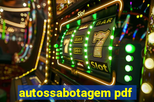 autossabotagem pdf