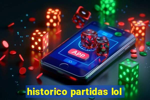 historico partidas lol