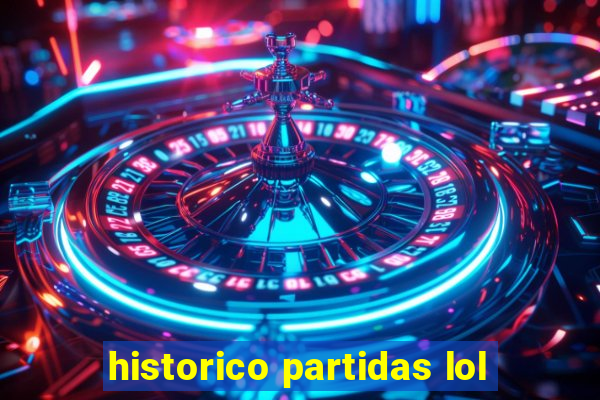 historico partidas lol