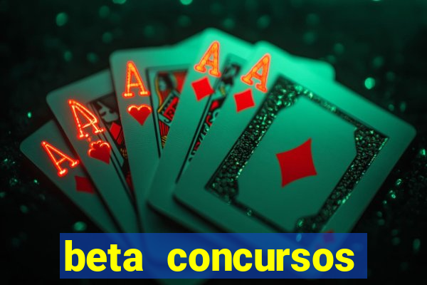 beta concursos senha apostila