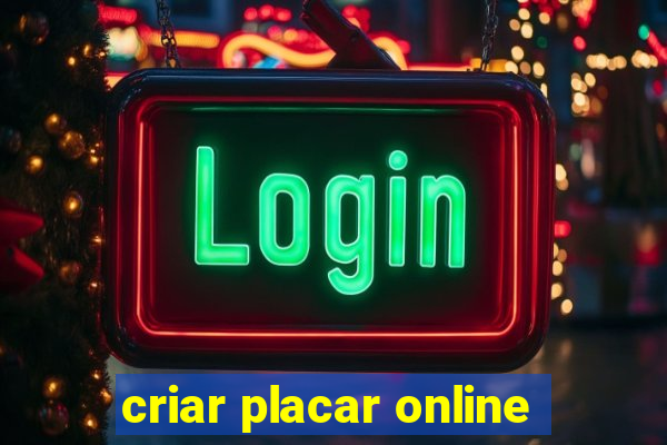 criar placar online