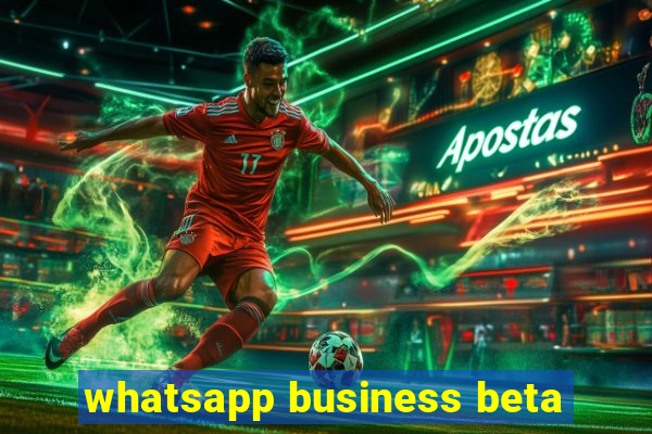 whatsapp business beta