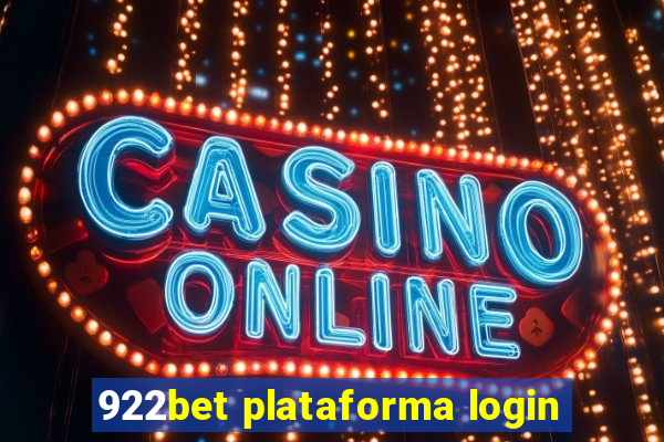 922bet plataforma login