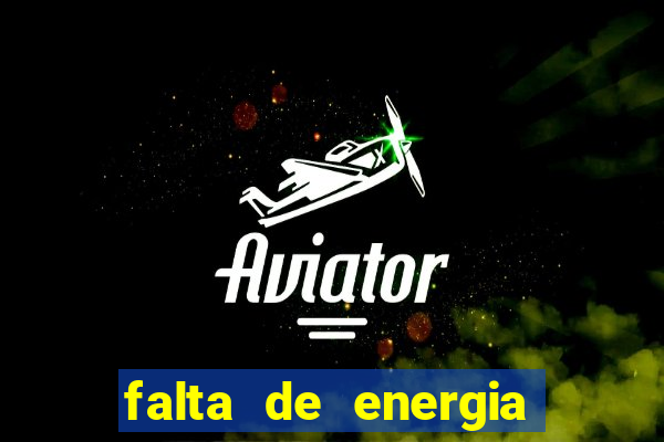 falta de energia em caucaia