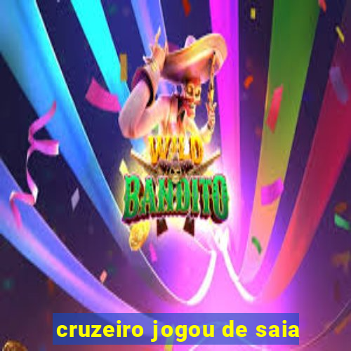 cruzeiro jogou de saia