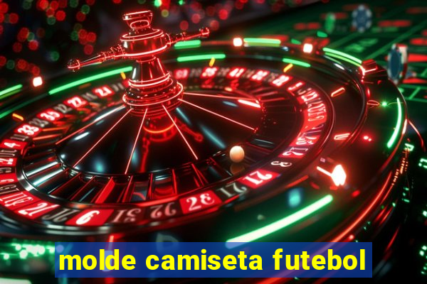 molde camiseta futebol