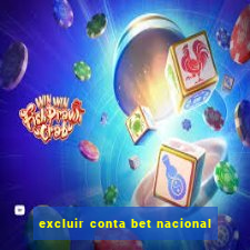 excluir conta bet nacional