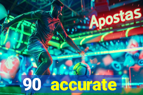 90 accurate football predictions