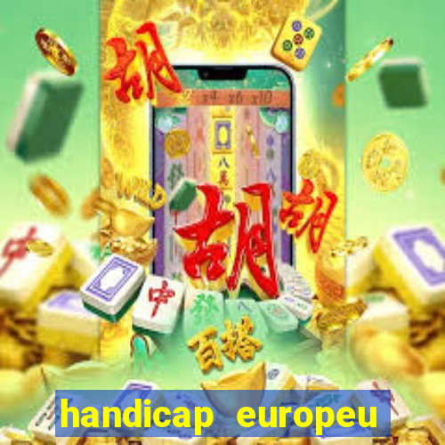 handicap europeu empate - 1