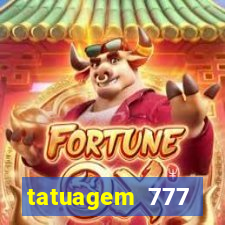 tatuagem 777 significado no crime