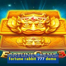 fortune rabbit 777 demo