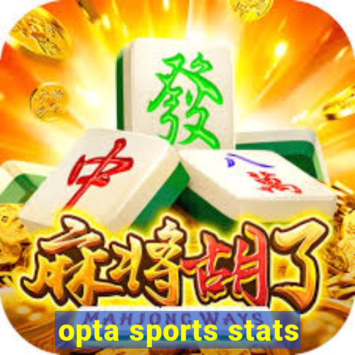 opta sports stats