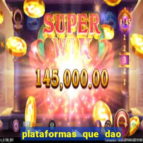 plataformas que dao dinheiro para jogar