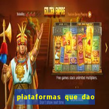 plataformas que dao dinheiro para jogar