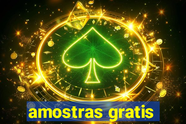 amostras gratis