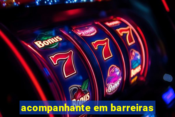 acompanhante em barreiras