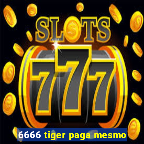 6666 tiger paga mesmo